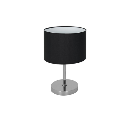 Milagro Lampka stołowa CASINO BLACK/CHROME 1xE27 ML6381 Czerń / Chrom