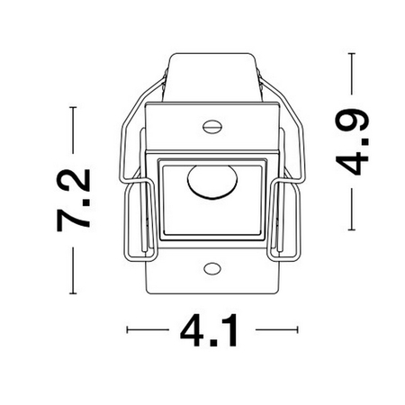 Oczko Luces Exclusivas BETARRO LE65123 biały