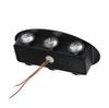 Kinkiet zewnętrzny Italux Pontas OWL-55034-BK Czarny piaskowany