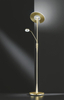 Lampa podłogowa Trio 422710308 złoty