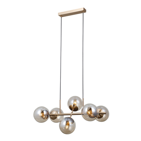 Lampa wisząca Italux PND-1098-6-HB Złoty