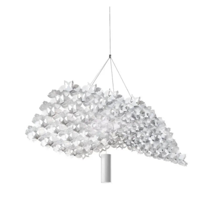Lampa wisząca Slamp NUVEM SINGLE MODULE + SPOT LIGHT - WHITE NUVSM00WHT06T00000EU biały