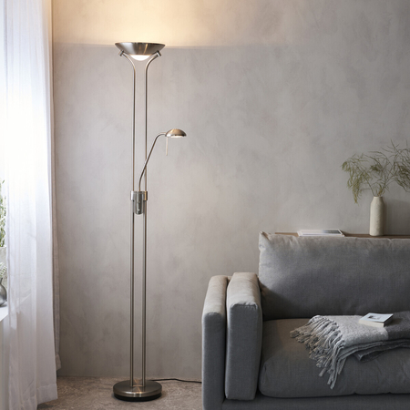 Endon Lighting Lampa podłogowa ROME-SC chrom
