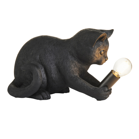 Lampa stołowa Endon Lighting Kitten 107390 czarny