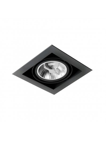 Oprawa podtynkowa AQform 35011-0000-U8-PH-12 SQUARES 111x1 230V Czarny struktura