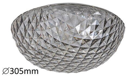 Lampa sufitowa Rabalux Jillian 6966 popielaty
