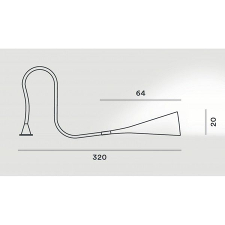 Lampa stołowa Foscarini 142000-10 Uto