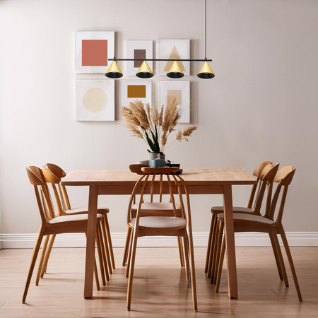 Milagro Lampa Wisząca Cone Złoty 4xGU10 ML1125 ZŁOTY