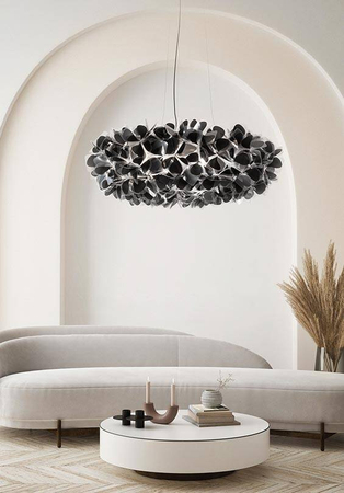 Lampa wisząca Slamp CLIZIA 130 - MAMA NON MAMA BLACK - TRANSPARENT WIRE XXL CLISXXLBNM01T00000EU czarny
