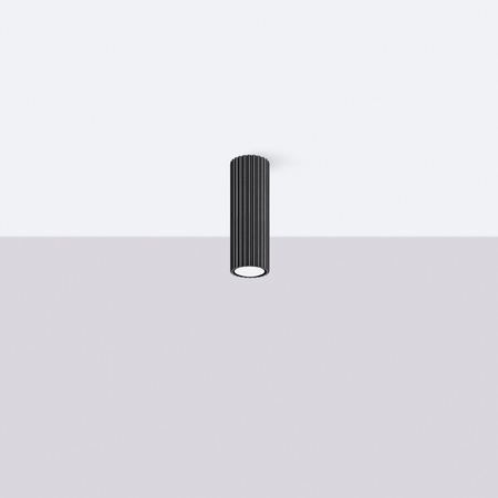 Sollux Lighting Plafon KARBON 20 czarny SL.1569