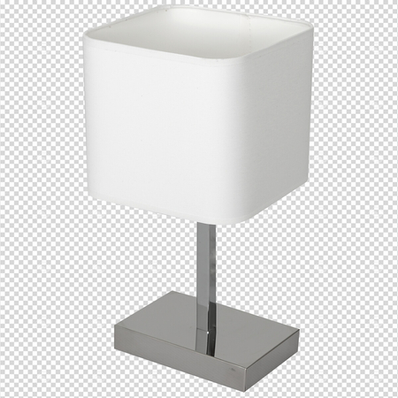 Milagro Lampka stołowa Napoli Biały / Chrom 1xE27 ML6363 Biel / Chrom