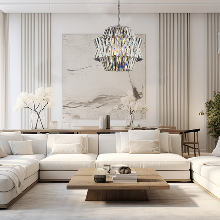 Milagro Żyrandol CROWN CHROME 12xE14 ML0402 CHROM