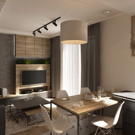 Reflektor Rocca 4000K do szynoprzewodów 1F 1xLED czarny LP-1019/1W BK