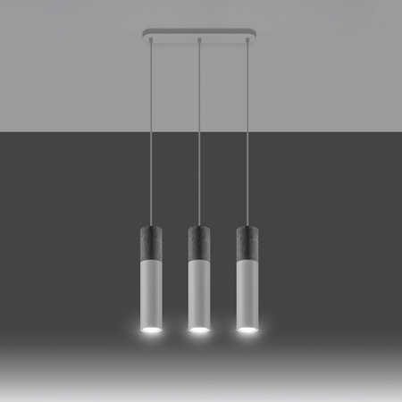 Sollux Lighting Lampa wisząca BORGIO 3L biały SL.0649