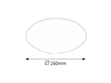 Lampa sufitowa Rabalux Lucas 3434 biały