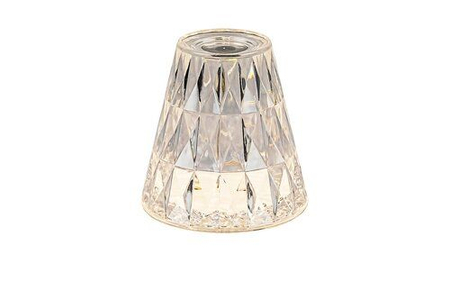 Lampa stołowa Rabalux Siggy 76004 przeźroczysty