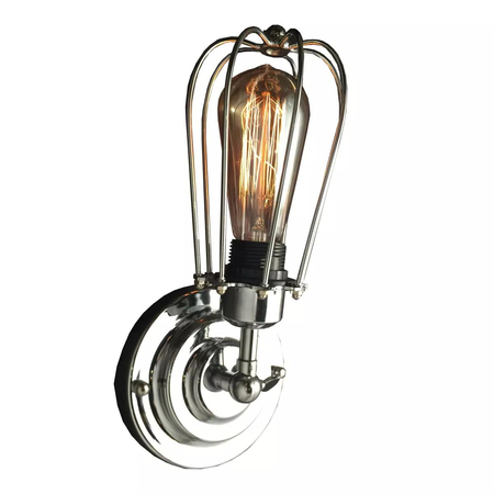 Kopenhagen Loft Chrom Kinkiet