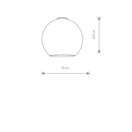 Klosz/Abażur CAMELEON POLARIS Nowodvorski 10200 złoty