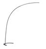 Lampa podłogowa Trio 427511802 czarny