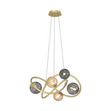 Lampa wisząca ARLON Zuma Line MD4922-5-EGBDN złoty