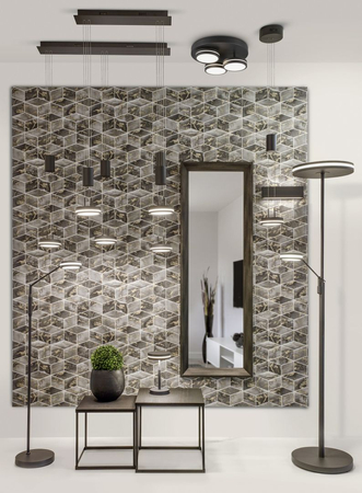 Lampa podłogowa Trio 426510142 grafitowy