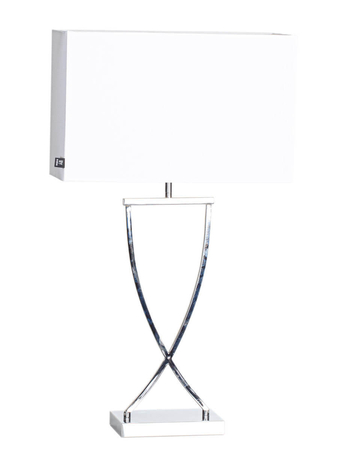 Lampa stołowa By Rydens 2820440-6513 Omega H69cm biały