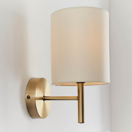Kinkiet Endon Lighting Brio BRIO-1WBAB mosiądz