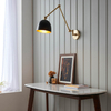 Kinkiet Endon Lighting Lehal 93142 mosiądz