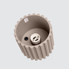 Sollux Lighting Plafon AURA 1 taupe GU10 SL.1814