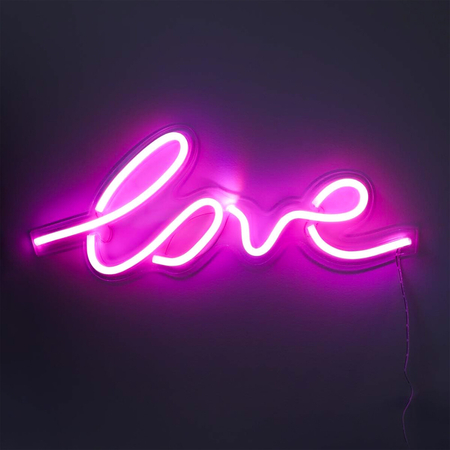 Kinkiet Zuma Line FM-WN01 NEON LOVE LED