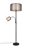 Lampa podłogowa Trio 411400232 czarny