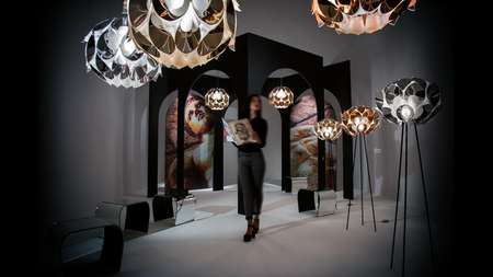 Lampa podłogowa Slamp FLOFM00GLD00000000EU Flora Gold