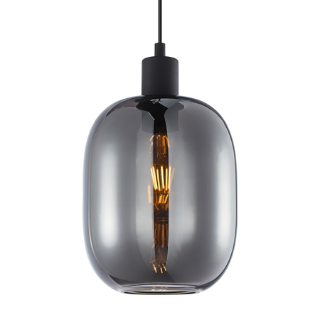 Lampa wisząca Italux Talia PND-36479A-1-BK-SG Czarny, dymiony
