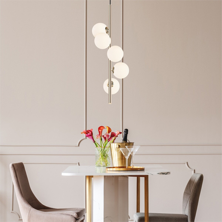 Lampa wisząca Zuma Line P0574-05E-F7AA ARCTURUS LAMPA WISZĄCA ZŁOTA/GOLD