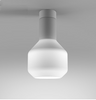 Lampa natynkowa AQForm Modern Glass Barrel LED 230V WP Surface Biały Struktura