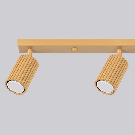 Sollux Lighting Plafon KARBON 4L złoty SL.1565