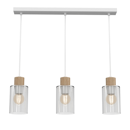 Milagro Lampa wisząca MADERA 3xE27 MLP8555 BIAŁY