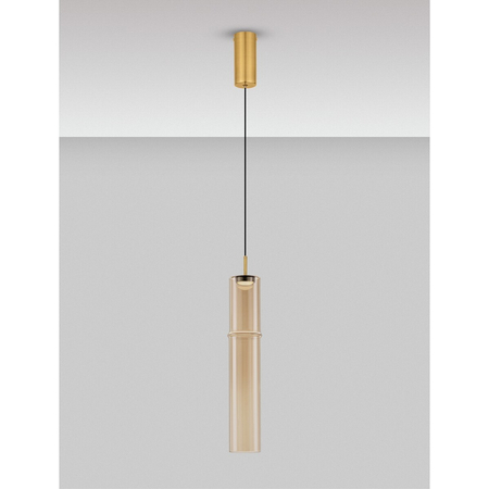 Lampa wisząca Luces Exclusivas SARTANO LE45166 złoty i odcienie złota