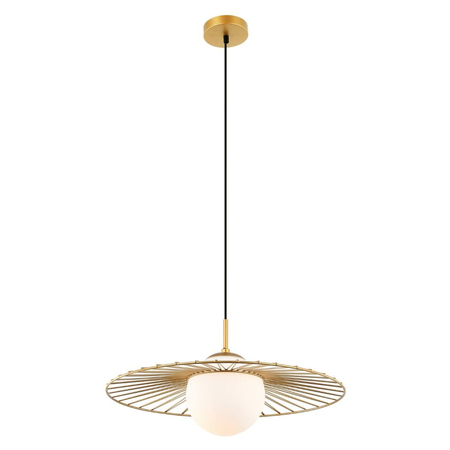 Lampa wisząca Italux Sally MDM-4003/1 GD Złoty