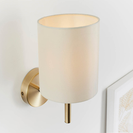 Kinkiet Endon Lighting Brio BRIO-1WBAB mosiądz