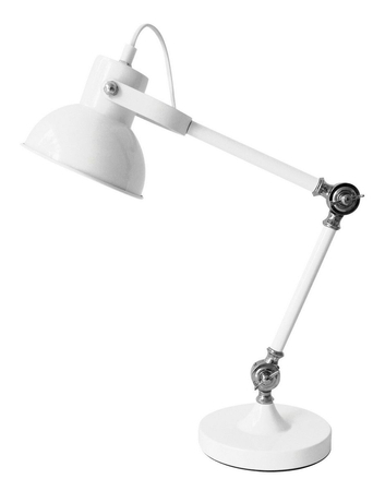 Lampa biurkowa Luces Exclusivas PINAMAR LE42531 biały