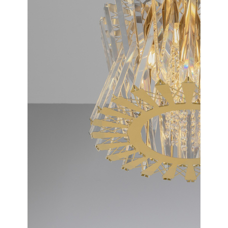 Lampa wisząca Luces Exclusivas MELUNTO LE45151 złoty i odcienie złota