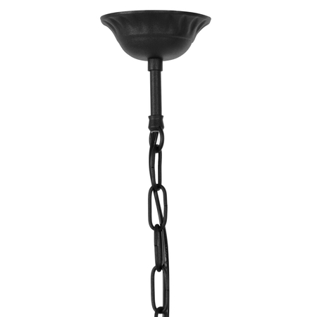 Lampa zewnętrzna wisząca Kaja CHICAGO K-8216 czarny