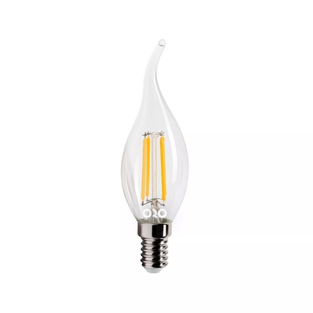 Żarówka Zuma Line ORO-E14-C35-FL-CLARO-FLAMI-6W-DW przezroczysty