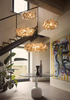 Lampa wisząca Slamp CLIZIA - MAMA NON MAMA GOLD - TRANSPARENT WIRE L CLISL00GNM01T00000EU złoty