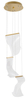 Lampa wisząca Luces Exclusivas CALI LE41372 złoty