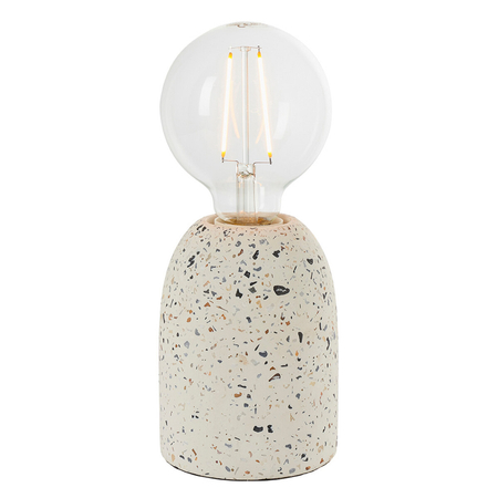 Lampa stołowa Endon Lighting Terrazzo 78181 biały