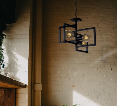 Lampa wisząca LAVAYA Kaja K-4036 czarny