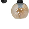 Milagro Kinkiet SOFIA AMBER 1xE27 MLP6572 CZARNY