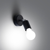 Sollux Lighting Kinkiet FORNES 1 czarny SL.1120